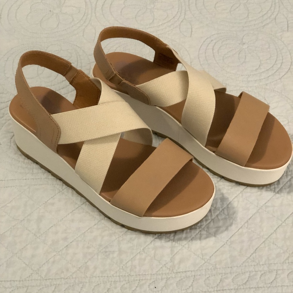 Sorel Cameron Flatform sling back sandal. Size 7. - Picture 3 of 11